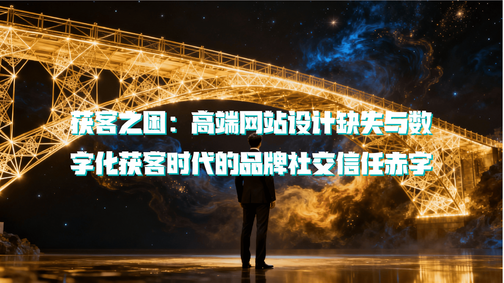 获客之困：高端网站设计缺失与数字化获客时代的品牌“信任赤字”