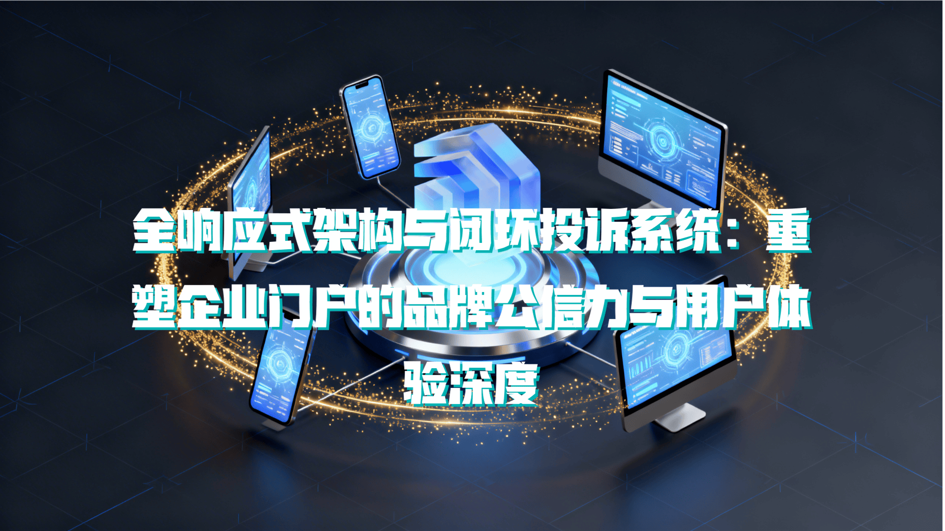 全响应式架构与闭环投诉系统：重塑企业品牌公信力与用户体验深度
